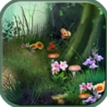 fireflies in fairy forest android application logo